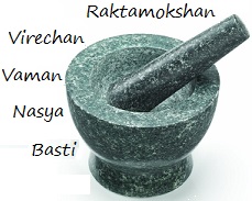 panchakarma morter and pestle